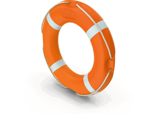 bóia salva-vidas bombordo