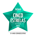 Selo Prémio Cinco Estrelas 2021