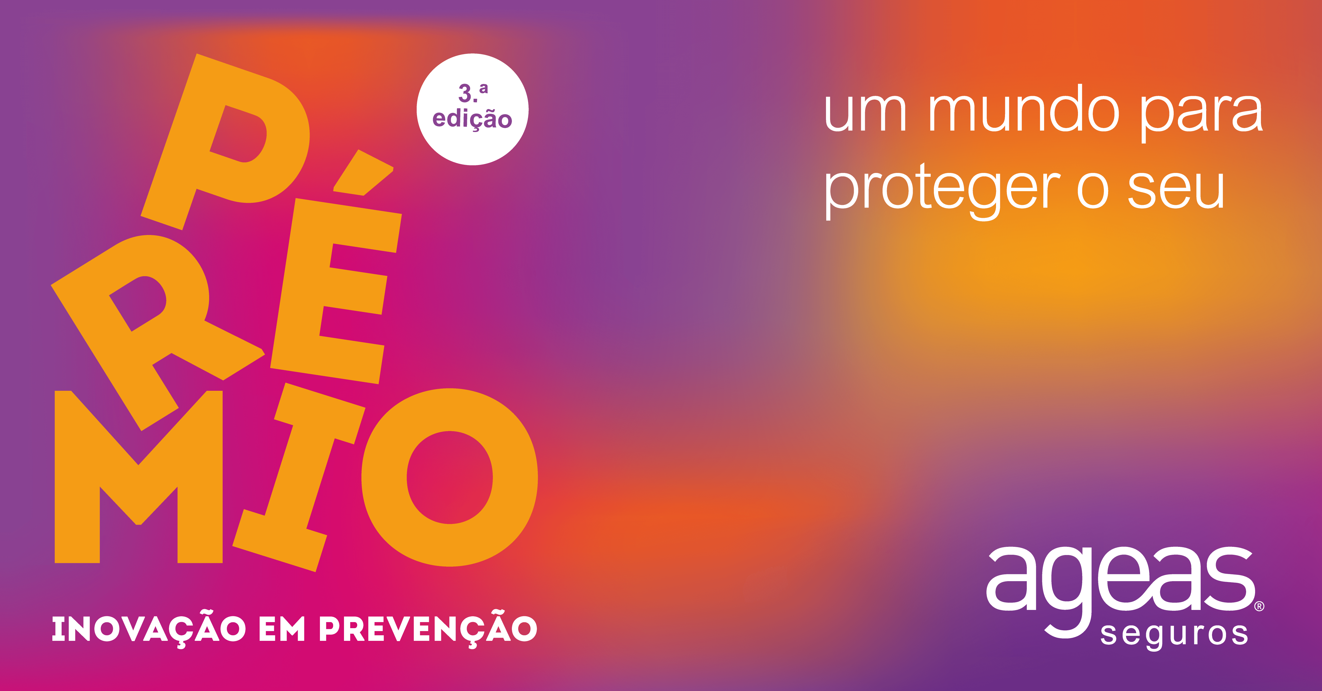 Banner 3ª edição Prémio Inovação em prevenção