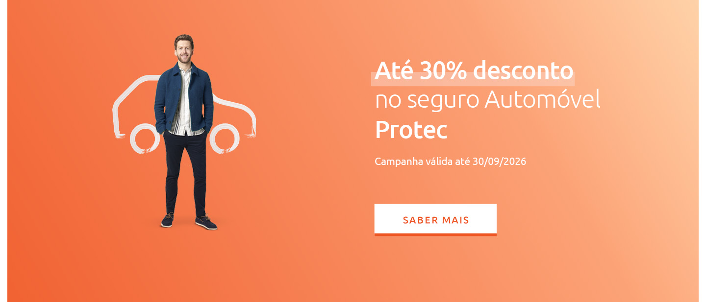 Oferta 30% desconto no seguro auto Protec